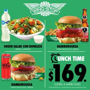 Wing·Stop: Lunch time