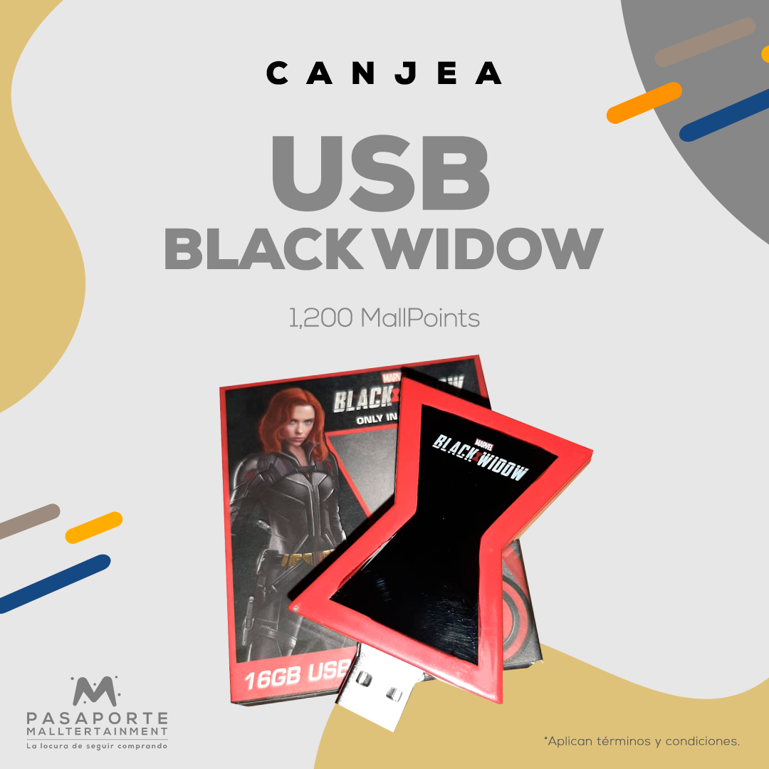 USB edición limitada Black Widow - Marvel