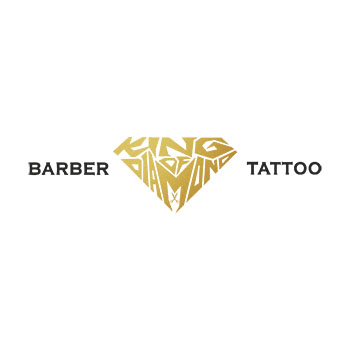 Barber Tattoo King of Diamond