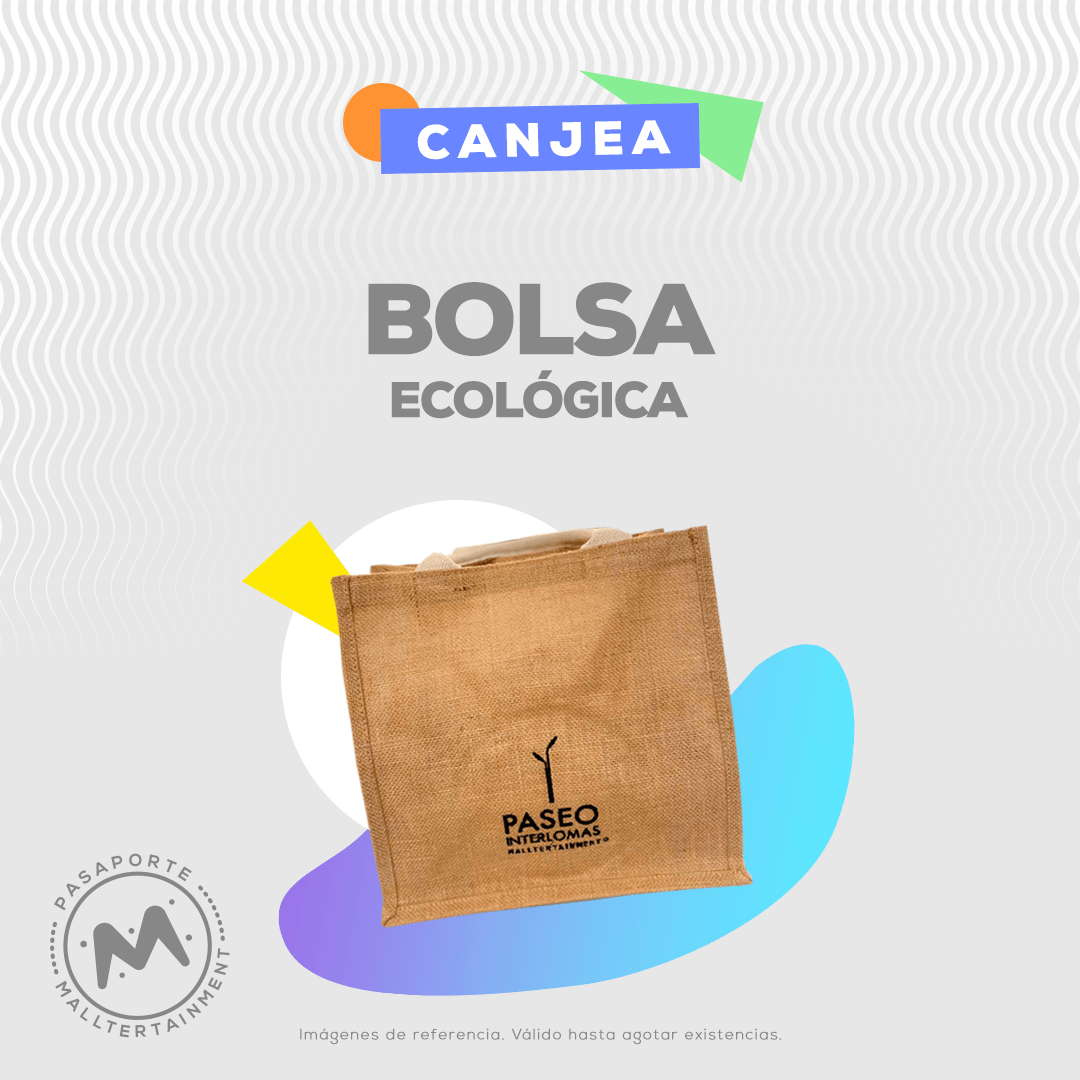 Bolsa ecológica para supermercado