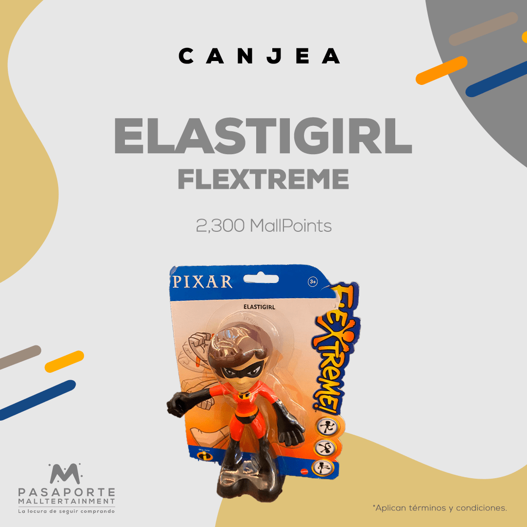 juguete infantil pixar Elastic girl Flextreme