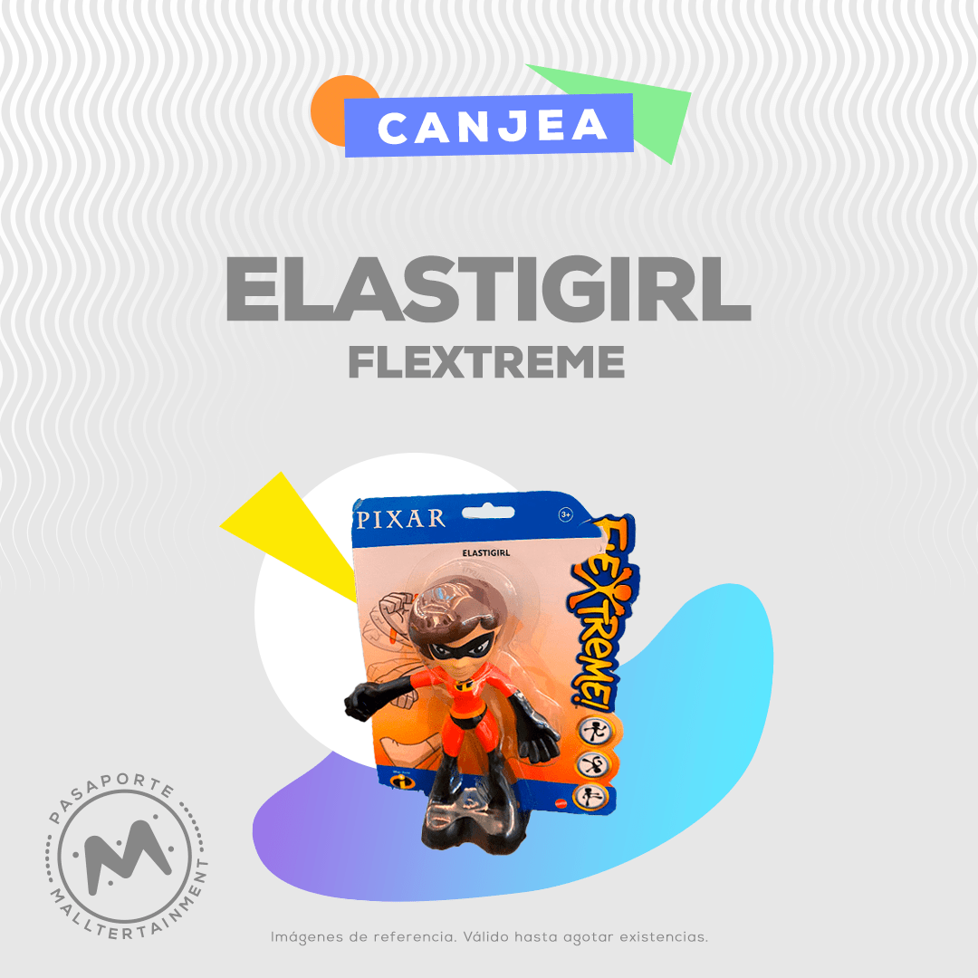 juguete infantil pixar Elastic girl Flextreme