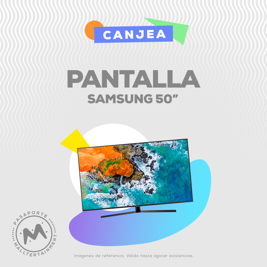 Pantalla plana samsung 50 pulgadas.