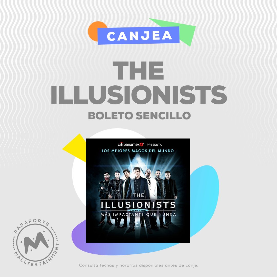 Boleto sencillo The Ilusionists